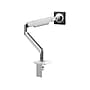 Humanscale M2.1 Adjustable Monitor Arm, Polished Aluminum/White (M21CMWBTB.WFH)~#|#~sp165417306_sc7
