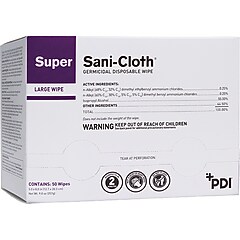 PDI Sani-Cloth Disinfecting Wipes, 65 Wipes/Container (P25784