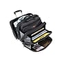 Wenger Patriot 17" Polyester Rolling Laptop Bag, Black (67953020)~#|#~sp165418899_sc7