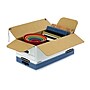Bankers Box Stor/File™ Medium-Duty FastFold File Storage Boxes, String & Button, Letter Size, White/Blue, 20/Carton (0070409)~#|#~sp165492540_sc7