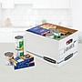 Bankers Box Easylift Corrugated File Storage Boxes, Lift-Off Lid, Letter/Letter Size, White/Blue, 12/Ct (0006301)~#|#~sp165492730_sc7