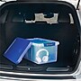 Bankers Box Heavy-Duty Latch Lid Plastic File Box, Letter Size, Blue/Clear, Each (86101)~#|#~sp165492741_sc7
