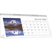 2023 House of Doolittle Earthscapes Scenic 4.25" x 8.5" Monthly Desk Calendar (3649-23)