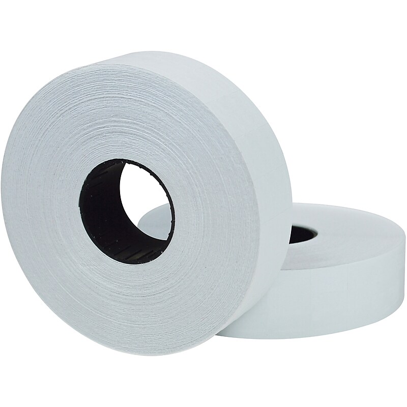 Garvey Labels, White, 1750 Labels/Roll, 2 Rolls/Pack (098614) image 1