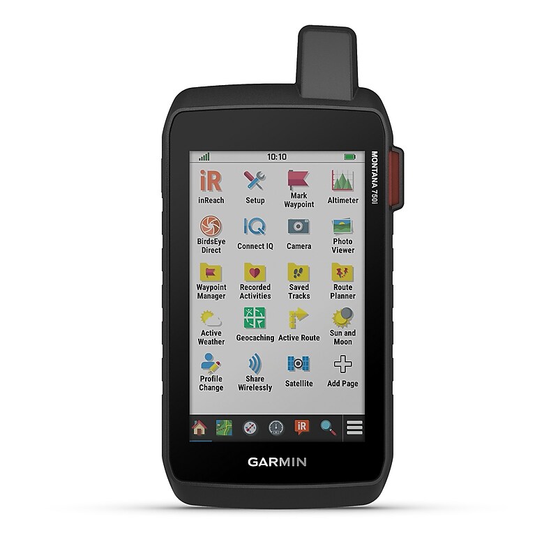 Garmin 010-02347-00 Montana 750i Rugged GPS Touchscreen Navigator with inReach Technology & 8 Megapixel Camera image 1