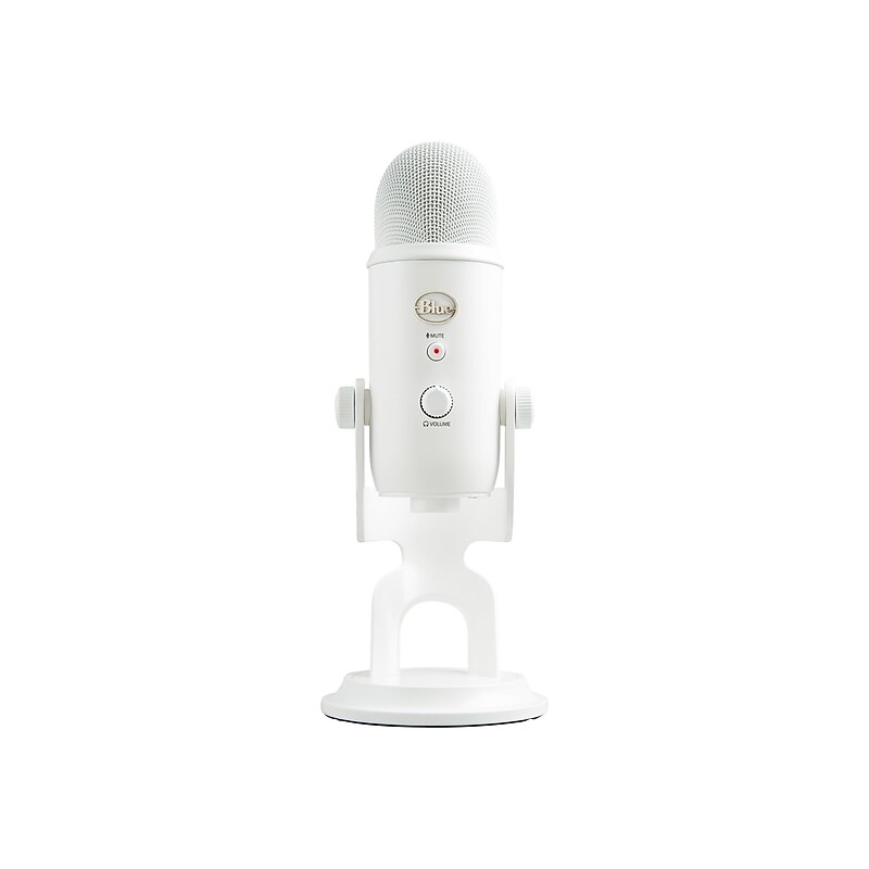 Blue Microphones Yeti Professional Multi-Pattern USB Microphone, Whiteout (988-000104) image 1