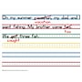Barker Creek Raised Rule Handwriting Practice Paper, 8.5" x 11", 60 lbs., Multicolored, 100 Sheets/Pack (5503-02)~#|#~sp165804203_sc7