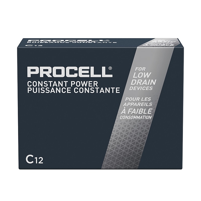 Duracell C Alkaline Battery, 72/Pack (PC1400) image 1