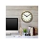 Westclox Wall/Table Clock, Metal/Glass, 6"Dia. (37066)~#|#~sp165908021_sc7