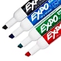 Expo Dry Erase Marker, Chisel Point, Assorted, 4/Pack (80074)~#|#~sp166100359_sc7