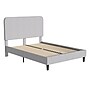 Flash Furniture Addison Upholstered Platform Bed in Light Gray Fabric, Queen (HG3WPB21Q03QGY)~#|#~sp166196294_sc7