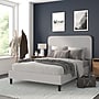 Flash Furniture Addison Upholstered Platform Bed in Light Gray Fabric, Queen (HG3WPB21Q03QGY)~#|#~sp166196295_sc7