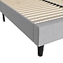 Flash Furniture Addison Upholstered Platform Bed in Light Gray Fabric, Queen (HG3WPB21Q03QGY)~#|#~sp166196334_sc7