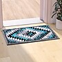 Flash Furniture Teagan Collection 2' x 3' Rectangle Area Rug, Machine Made, Olefin/Jute, Turquoise (OKRRG110623TQ)~#|#~sp166196400_sc7