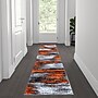 Flash Furniture Rylan Collection 2' x 7' Rectangular Area Rug, Machine Made, Olefin/Jute, Orange (ACDRGTRZ86327OR)~#|#~sp166196466_sc7