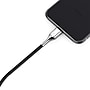 Cygnett Armored Lightning to USB-A Charge and Sync Cable, 3.28', Black (CY2669PCCAL)~#|#~sp166197244_sc7