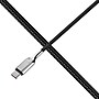 Cygnett Armored 2.0 USB-C to USB-A Charge and Sync Cable, 6', Black (CY2682PCUSA)~#|#~sp166197326_sc7