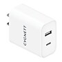 Cygnett PowerPlus 38-Watt Dual Port Wall Charger, White (CY3887POFLW)~#|#~sp166197558_sc7