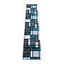 Flash Furniture Raven Collection 2' x 11' Rectangular Area Rug, Machine Made, Olefin/Jute, Turquoise (OKRRG1110211TQ)~#|#~sp166197817_sc7
