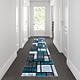 Flash Furniture Raven Collection 2' x 11' Rectangular Area Rug, Machine Made, Olefin/Jute, Turquoise (OKRRG1110211TQ)~#|#~sp166197818_sc7