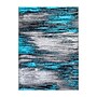 Flash Furniture Rylan Collection 8' x 10' Rectangular Area Rug, Machine Made, Olefin/Jute, Turquoise (ACDRGTR863810TQ)~#|#~sp166197888_sc7