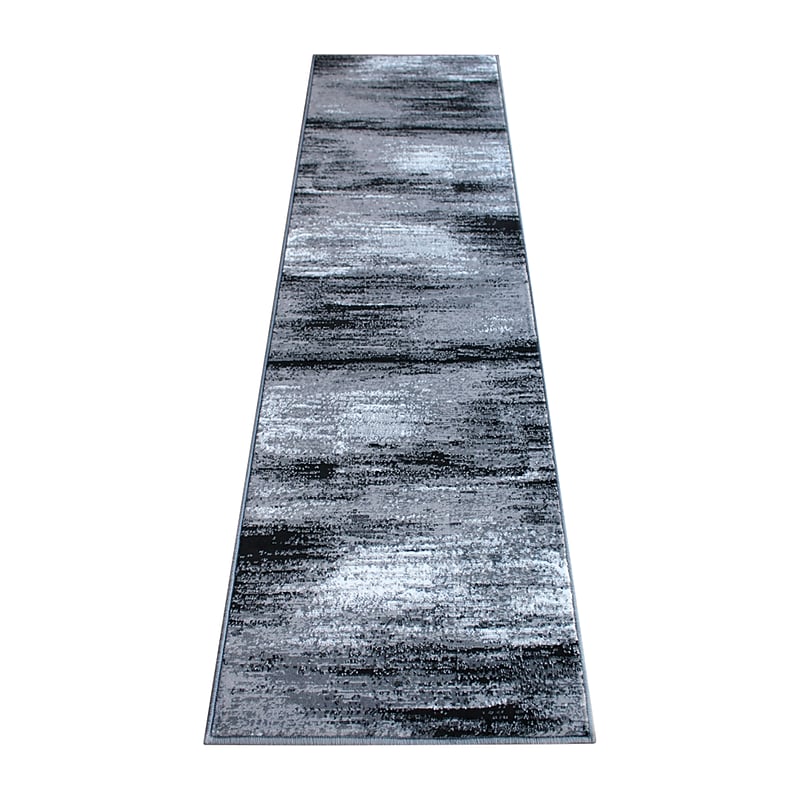 Flash Furniture Rylan Collection 2' x 7' Rectangular Area Rug, Machine Made, Olefin/Jute, Gray (ACDRGTRZ86327GY) image 1