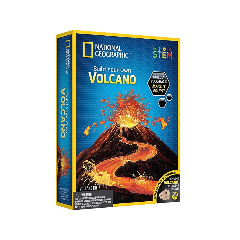 National Geographic Build Your Own Volcano Kit (RTNGVOLCANO2) image 1