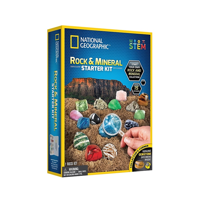 National Geographic Rock and Mineral Starter Kit (RTNGRM15) image 1