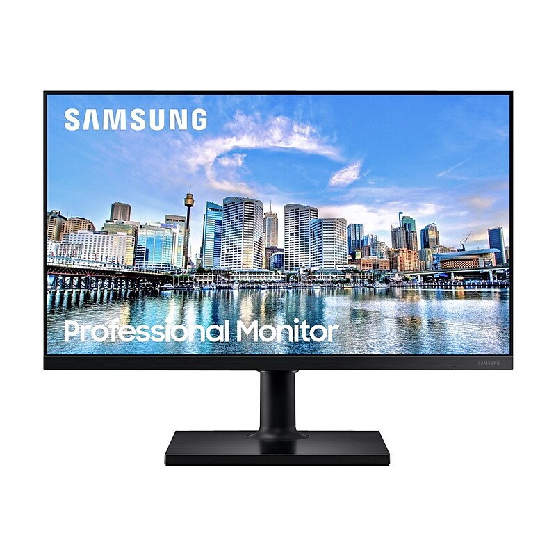 Samsung 24" LED Monitor, Black (F24T454FQN) image 1