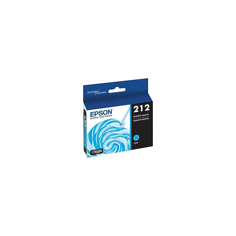 Epson T212220-S Cyan Standard Yield Ink Cartridge image 1