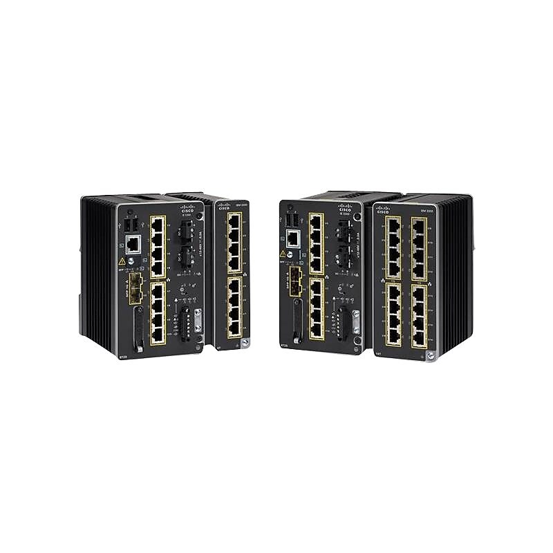 Cisco Catalyst IE3300 Rugged Series 8-Port Gigabit Ethernet Managed Switch, 10/100/1000 Mbps (IE-3300-8P2S-E) image 1