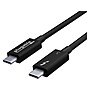 Plugable Thunderbolt 3 24" Cable, Black (TBT3-40G80CM)~#|#~sp166282175_sc7