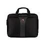 SWISSGEAR Legacy 16" Polyester Laptop Bag, TSA Checkpoint Friendly, Black/Gray (Y67921)~#|#~sp166282508_sc7