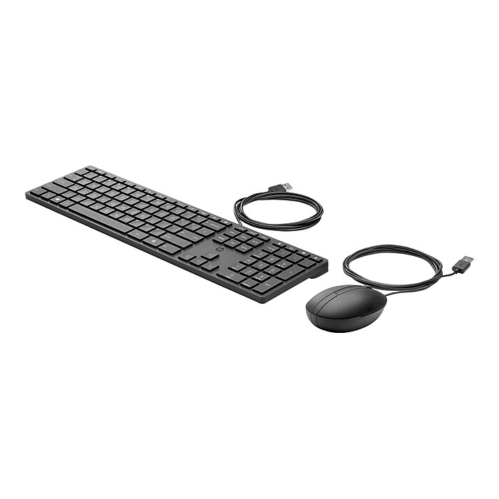 HP Desktop 320MK Keyboard and Mouse Combo, Black (9SR36UT#ABA