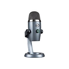 Blue Yeti Nano Multi-Pattern USB Condenser Microphone, Blackout