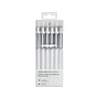 Poppin Luxe Retractable Gel Pen, Fine Point, Black Ink, Dozen (108804)~#|#~sp166283593_sc7