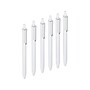 Poppin Luxe Retractable Gel Pen, Fine Point, Black Ink, Dozen (108804)~#|#~sp166283596_sc7