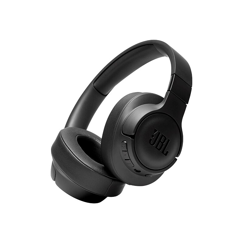 JBL TUNE Wireless On-Ear Headphones, Bluetooth, Black (JBLT710BTBLKAM) image 1