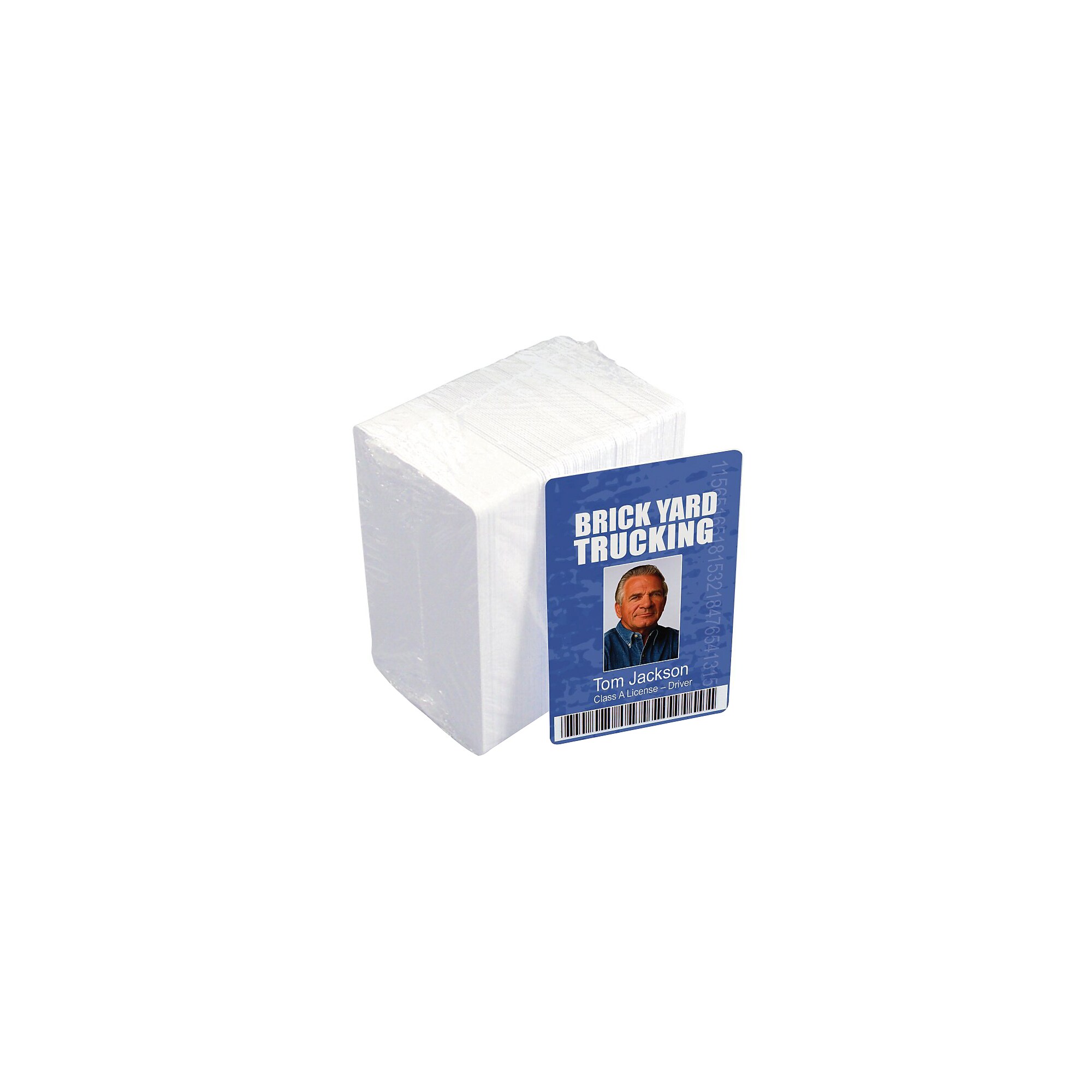IDville 30 mil Composite ID Card, White, 100/Pack (1346722WT31) Sansujyuku sansujyuku.com