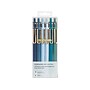 Poppin Retractable Gel Pens, Fine Point, Blue Ink, 12/Pack (108803)~#|#~sp166635501_sc7