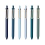 Poppin Retractable Gel Pens, Fine Point, Blue Ink, 12/Pack (108803)~#|#~sp166635502_sc7