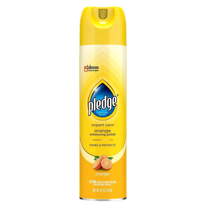 Pledge Beautify Furniture Polish, Orange, 9.7 Oz. (697834) image 1