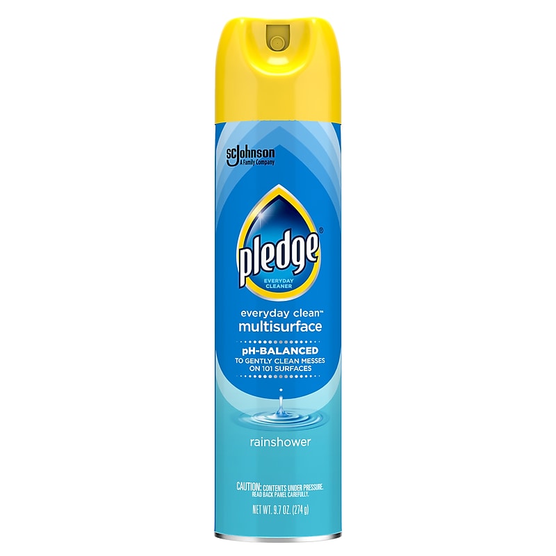Pledge Clean It All-Purpose Cleaner, Rain Shower, 9.7 Oz. (300275) image 1