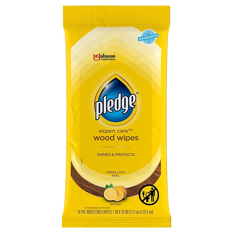 Pledge Beautify All-Purpose Cleaner, Lemon, 24/Pack (336297) image 1