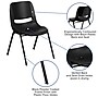 Flash Furniture HERCULES Series Plastic Shell Kid's Stacking Chair, Black, 5/Pack (5RUT14PDRBK)~#|#~sp166799626_sc7