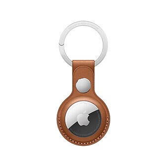 Apple AirTag Key Ring, Saddle Brown (MX4M2ZM/A)