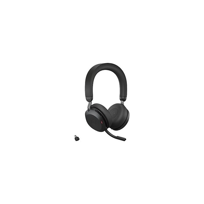 jabra Evolve2 75 Wireless Noise Canceling Bluetooth Stereo Mobile