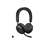 jabra Evolve2 75 Wireless Noise Canceling Bluetooth Stereo Mobile On Ear Headset, USB-C, Black (27599-989-899)~#|#~sp166800357_sc7