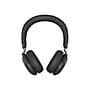 jabra Evolve2 75 Wireless Noise Canceling Bluetooth Stereo Mobile On Ear Headset, USB-A, Black (27599-989-999)~#|#~sp166800365_sc7
