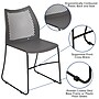 Flash Furniture HERCULES Plastic Stacking Chair, Gray, 5/Pack (5RUT498AGY)~#|#~sp166801388_sc7